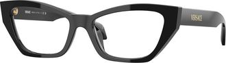 Versace Demo Cat Eye Ladies Eyeglasses VE3373U GB1 54