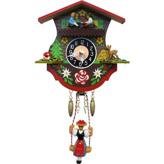 Alexander Taron 110KSQ - Engstler Battery-operated Clock - Mini Size - 4.5H x 4.25W x 2.25D