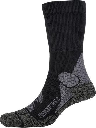 P.A.C. TR 5.2 Trekking Bamboo Cool Wandersocken f&uuml;r Herren | schwarz