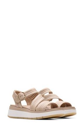 Clarks Tuscan Sandal in Sand Leather at Nordstrom Rack, Size 9.5