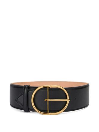 Roberto Cavalli Leren riem - Zwart