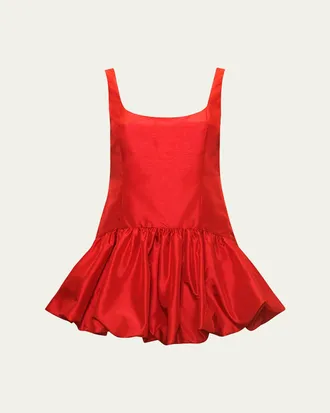Hutch Lowry Drop-Waist Bubble Mini Dress