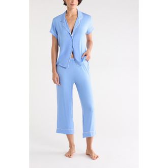 Nordstrom Rack Tranquility Cropped Pajamas in Blue Cornflower at Nordstrom Rack, Size X-Small