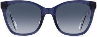 Kate Spade New York desis 55mm cat eye sunglasses in Blue at Nordstrom Rack