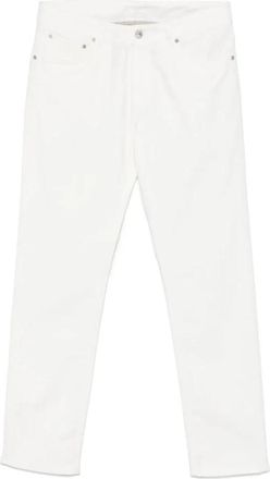 Etro Witte Straight Denim Jeans - Heren - Slim Fit Jeans - Wit - W32 - Denim - Jeans