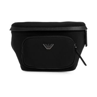 Emporio Armani Heren, Tassen, Zwart, Maat: ONE Size