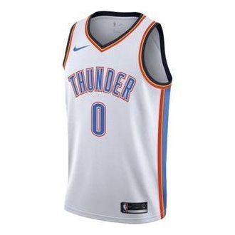 Nike NBA Russell Westbrook Oklahoma City Thunder 2020/21 Association Edition Jersey 0 864437-100