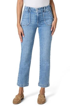 Paige Mayslie Ankle Straight Leg Jeans in Fontessa at Nordstrom, Size 24