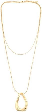 Panacea Layered Pendant Necklace in Gold at Nordstrom