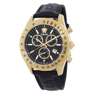 Versace Chrono Master Quartz Black Dial Mens Watch VE8R00224