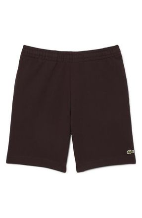 Lacoste Cotton Fleece Sweat Shorts in Buffalo at Nordstrom, Size 9