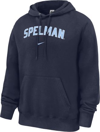 Nike Mens College (Spelman College) Club Fleece Pullover Hoodie in Blue | M31233SPEC26-NVY