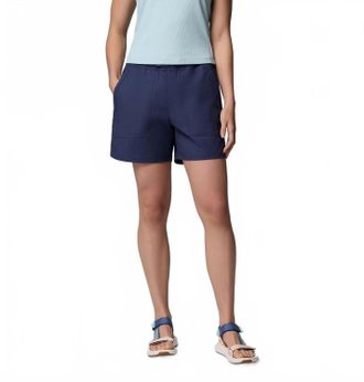 Columbia Womens Roc Ripstop 5 Shorts In Navy
