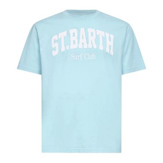 MC2 Saint Barth Stb Surf 56 T-Shirt - male - MC2 Saint Barth - T-Shirts - Blue - XL - Tops