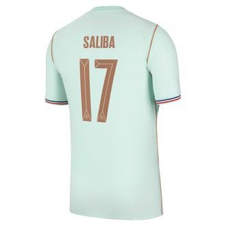 Nike William Saliba France National Team 2026 Stadium Away Nike Mens Dri-FIT Soccer Jersey in Green | NN203949128-FFF