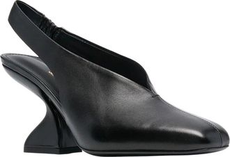 Ferragamo Leather Slingback Pump