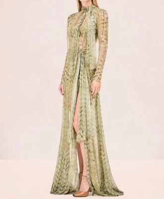 Alexis Lexia Maxi Dress In Verdelis
