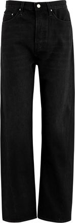 Toteme Twisted Seam Straight-leg Jeans - Black - 28 (W28 / UK10 / S)