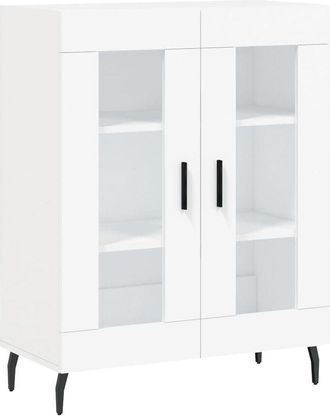 vidaXL Aparador de madera de ingeniería blanco 69,5x34x90 cm Vidaxl