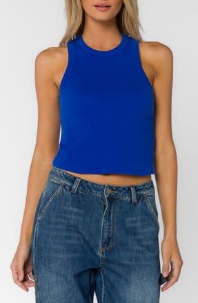 Velvet Heart Weston Ribbed Tank in Dazzling Blue at Nordstrom Rack, Size X-Small