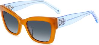 Kate Spade New York Ladies Brown Cat Eye Sunglasses VALERIAS09QF3