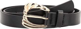 Faina riem Dames zwart