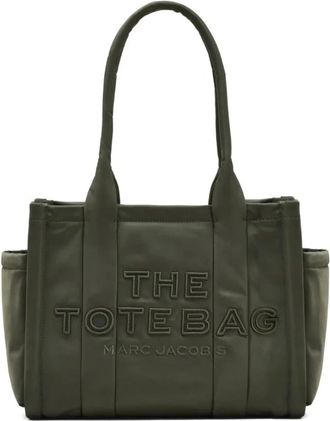 Marc Jacobs The Puffy Nylon Medium Tote Bag - Dames - Shoppers - Groen - ONE Size - Nylon - Tassen