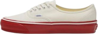 Vans Premium Authentic White Red Midsole VN000EBNYF9