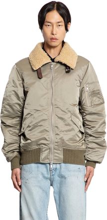 Giorgio Brato Nylon Shearling Jacket