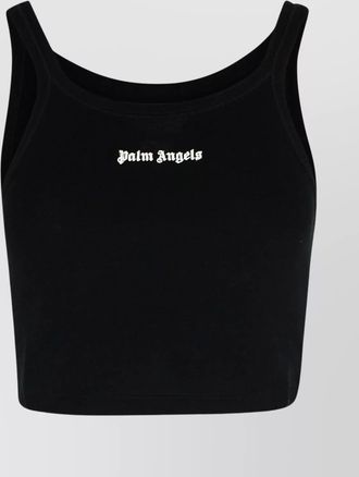 Palm Angels cropped tank top