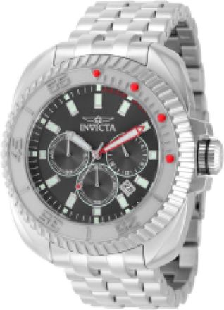 Invicta Coalition Forces 49784 Heren Horloge - Quartz Uurwerk - Roestvrij Staal met zwarte Wijzerplaat - 50mm