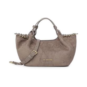 Love Moschino Pre-owned Tote Bag - Dames - Pre-owned - Beige - Maat: ONE Size Zijde
