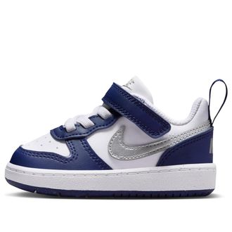 Nike (TD) Nike Court Borough Low Recraft White Silver Navy DV5458-135