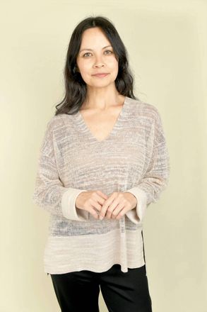 Inwear Nita V-Neck Sweater In Ecru