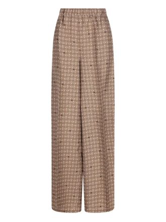 Max Mara Pantaloni elasticizzati - Marrone