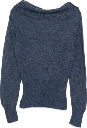 Paloma Wool Trui met boothals - Blauw