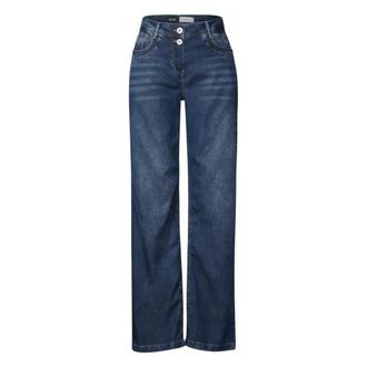 Cecil Dames, Jeans, Blauw, Maat: W32 L30
