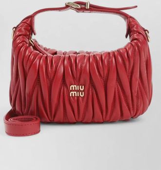 Miu Miu quilted nappa handbag