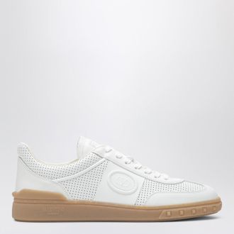 Valentino Garavani Sneakers Upvillage bianca in pelle traforata