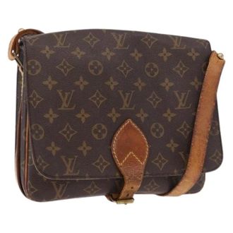Louis Vuitton Pre-owned Shoulder Bag - Heren - Pre-owned - Bruin - Maat: ONE Size Leer
