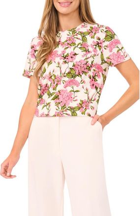 Ted Baker Willow Floral Jersey T-Shirt in Pink Drink at Nordstrom, Size X-Large