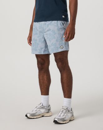 Vuori Clothing Maverick Volley Shorts Lined | Raindrop Sol | Medium