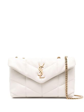 Saint Laurent Gewatteerde tas - Beige