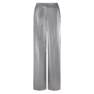 Dante6 Purity Wide Leg Pants - Dames - Broeken - Grijs - Maat: XS Satijn