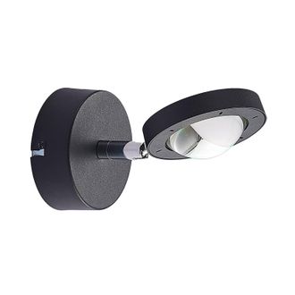 Lindby L&aacute;mpara De Pared Led edonita En Negro Metal - Lindby