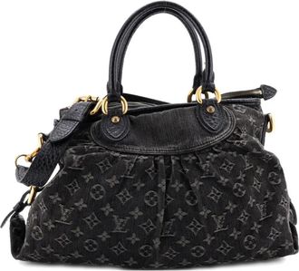 Louis Vuitton Neo Cabby Handbag Denim MM tote bag - Zwart