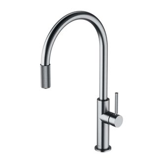 Omnires Omnires Switch - Grifo De Fregadero Con Dispositivo De Filtraci&oacute;n, N&iacute;quel Cepillado Sw9057-fd1ni