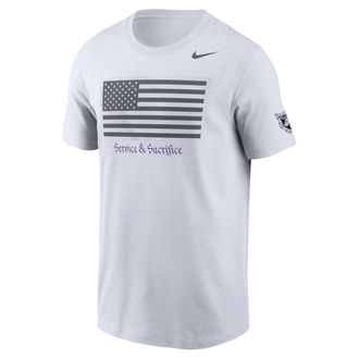 Nike Army Rivalry Nike Mens Dri-FIT College T-Shirt in White | M11843AN25-WHT