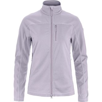Fj&auml;llr&auml;ven Womens Abisko Lite Fleece Jacket Purple XS