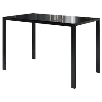 Vicco Tavolo da pranzo Grand, Nero, 120 x 75 cm, Vicco